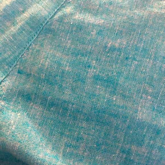 Marc Anthony Linen Blend, Slim Fit Button Down Shirt, size medium - Picture 7 of 7